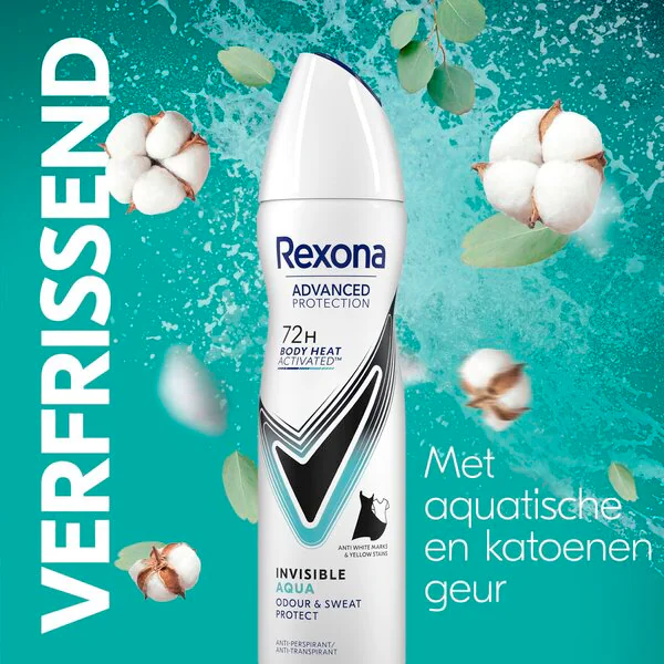 Rexona Women Invisible Aqua izzadásgátló spray 150ml