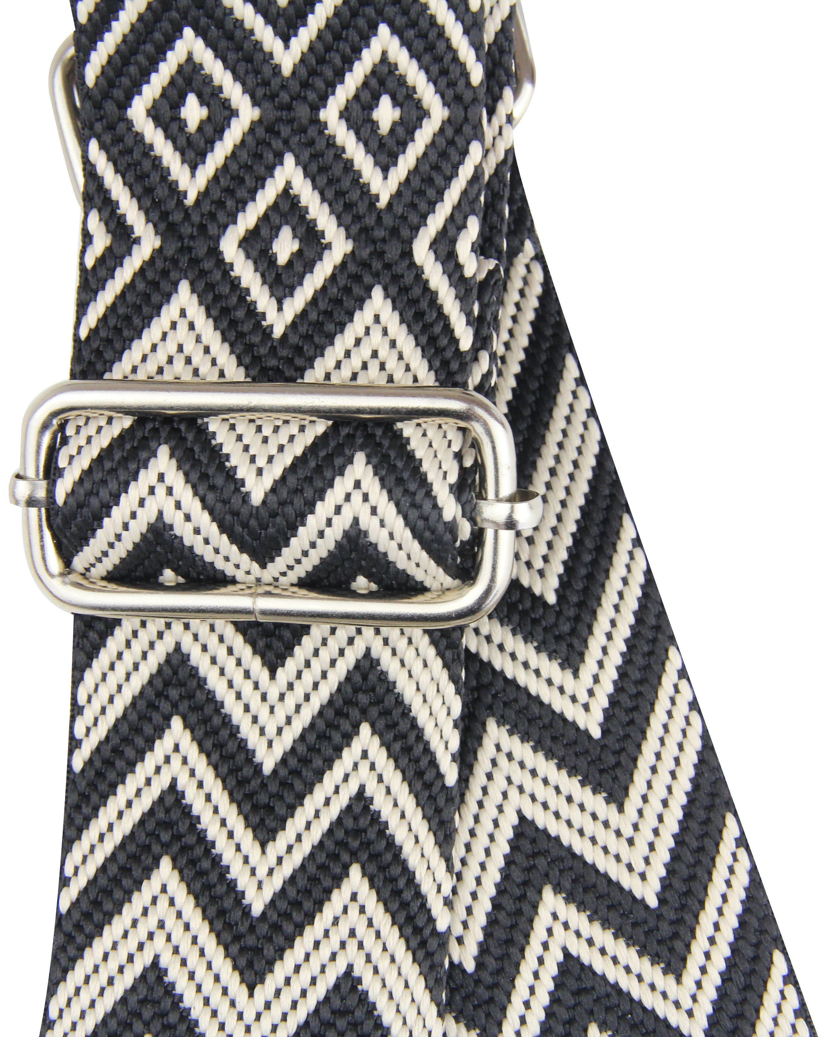 Frentree Schulterriemen MADE IN ITALY, 5cm breiter Schultergurt für Taschen, verstellbarer Gurt, Muster: Bohemian
