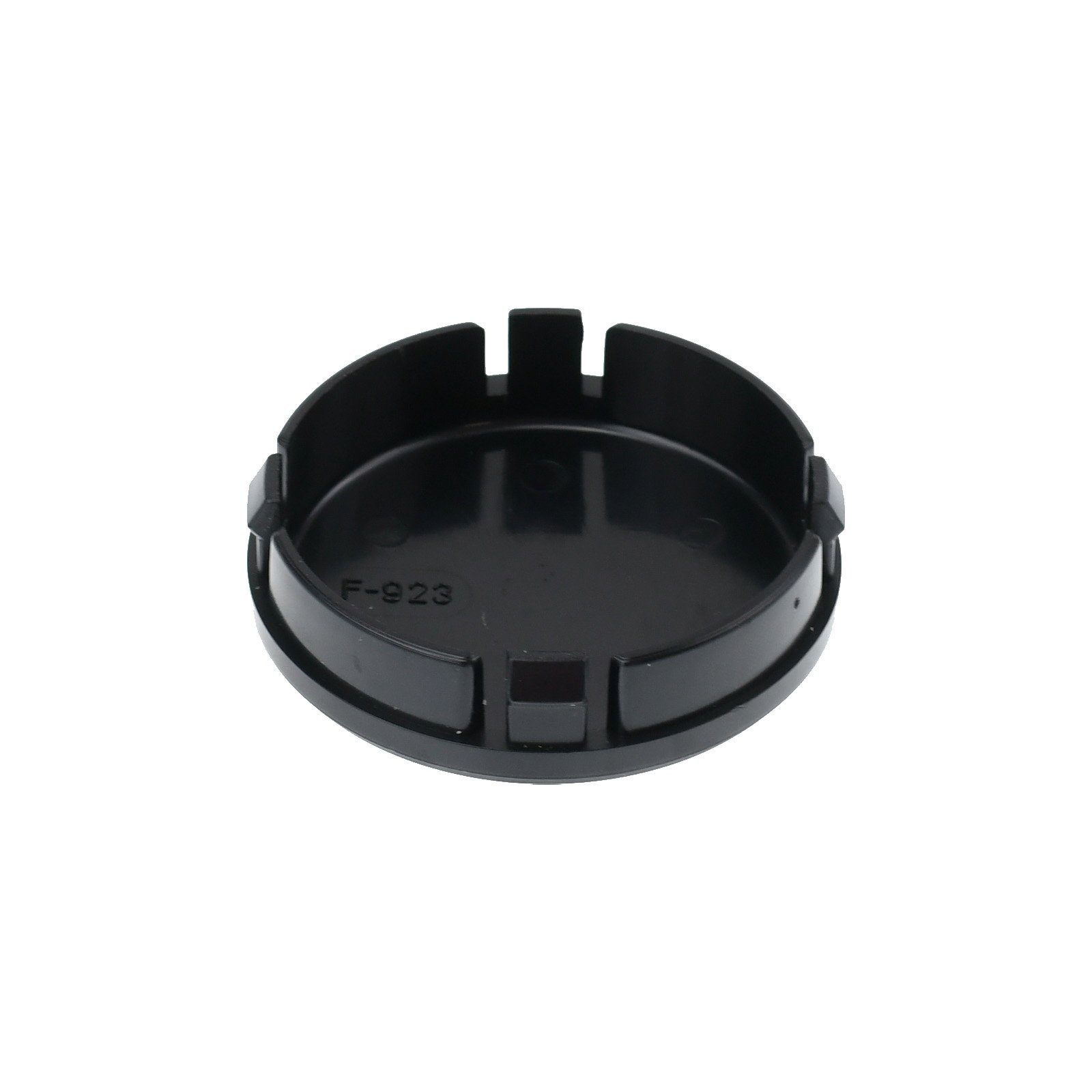 RKC Radkappe 4x 64mm Nabenkappen Radnaben Kappen Schwarz Gewölbt für VOLVO