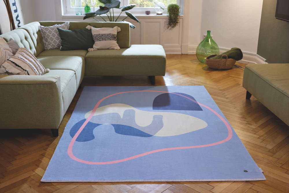 Designteppich Five