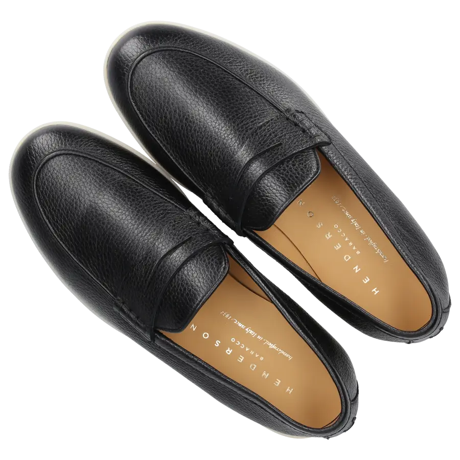 Henderson - Loafer ELIA Hirschleder - schwarz