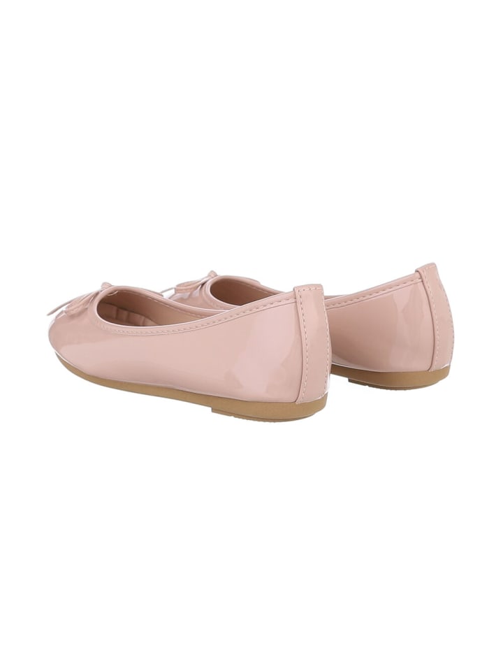 Ital-Design Ballerina in Hellbraun günstig kaufen