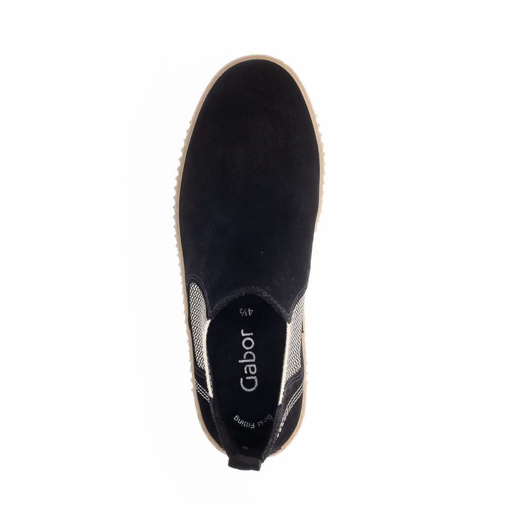 Gabor fashion Chelsea Boot schwarz