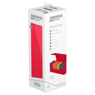 Ultimate Guard Arkhive 400+ XenoSkin Monocolor Rot
