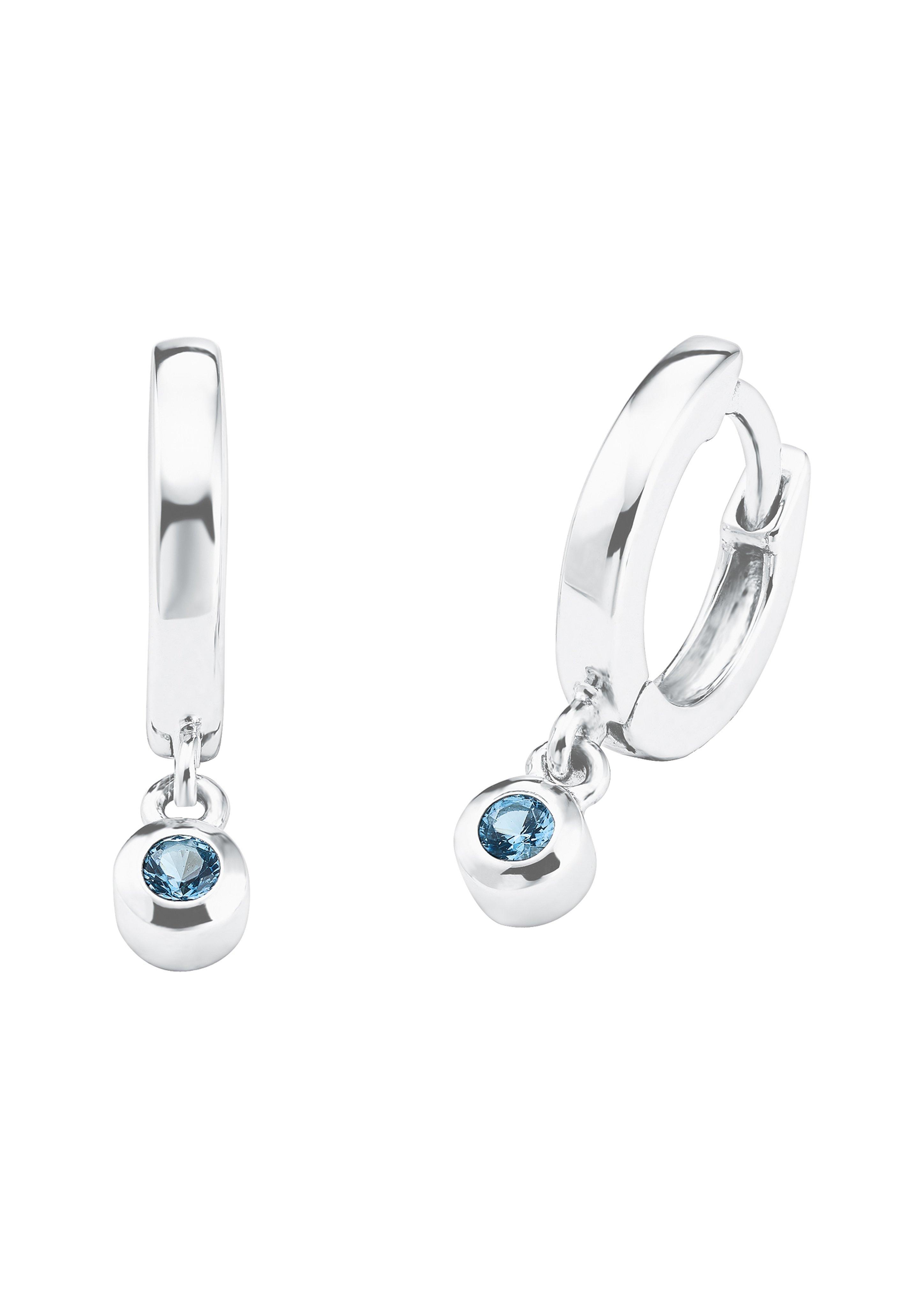 Ohrringe mit blauen Zirkoniasteinen  272.002.6414.4361-65E0