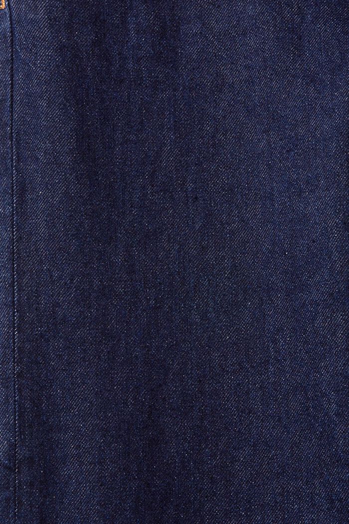 Jeans mit gerader Passform und hohem Bund
