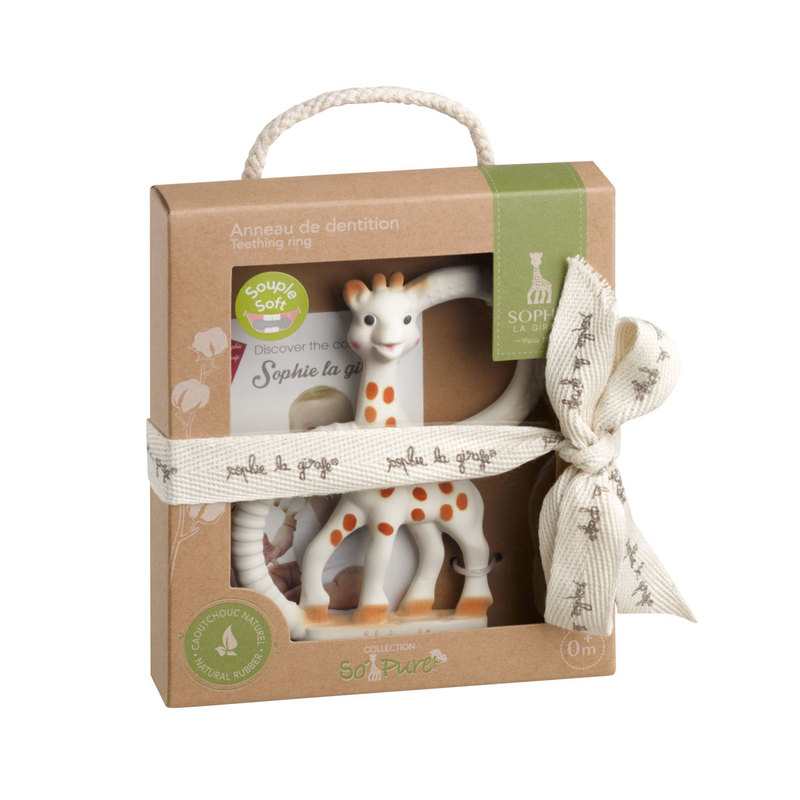 Anneau de dentition souple Sophie la girafe