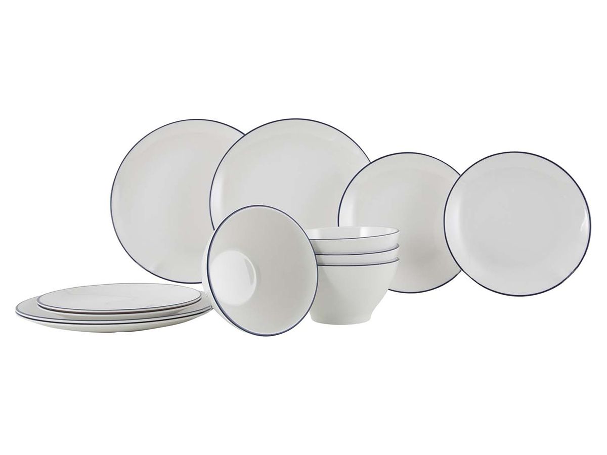 Gimex Linea Line 12-teiliges Geschirrset
