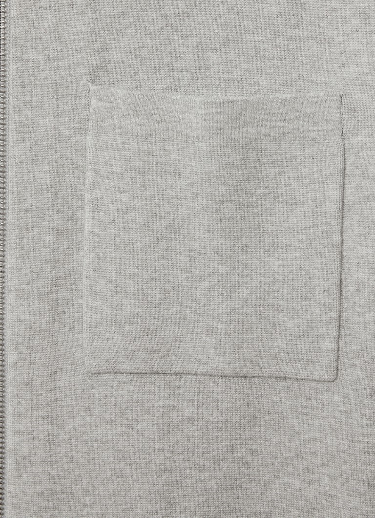 Vestă Reiss Rivers din tricot fin cu buzunare la piept