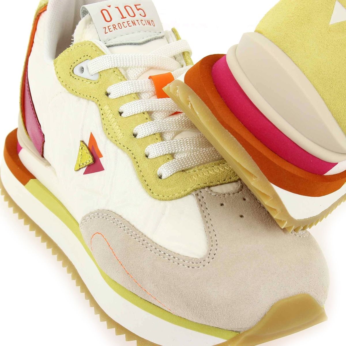 0-105  LENOX - Blanc jaune