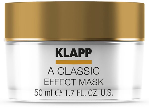 KLAPP Skin Care Science A Classic Effect Mask Gesichtsmaske