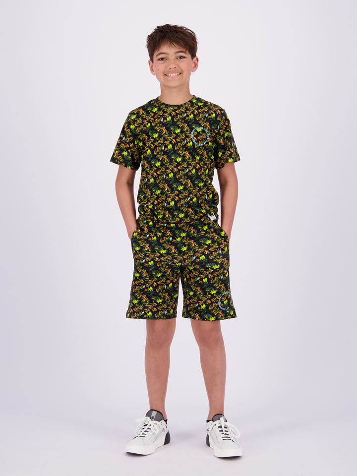 Vingino Sweatshorts in Bunt/ Grün günstig kaufen