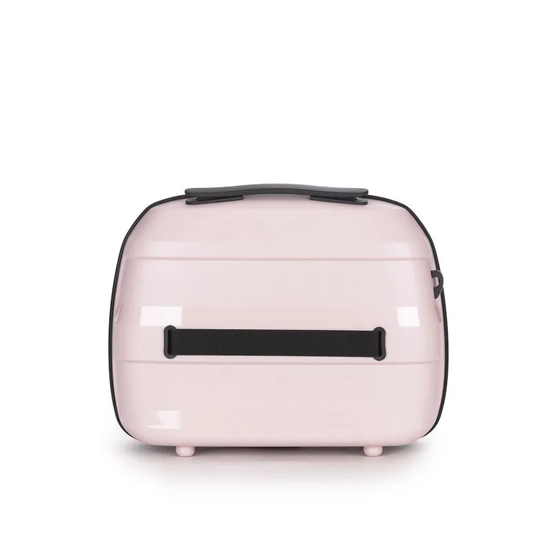 Stratic Straw + Beauty Case - rose