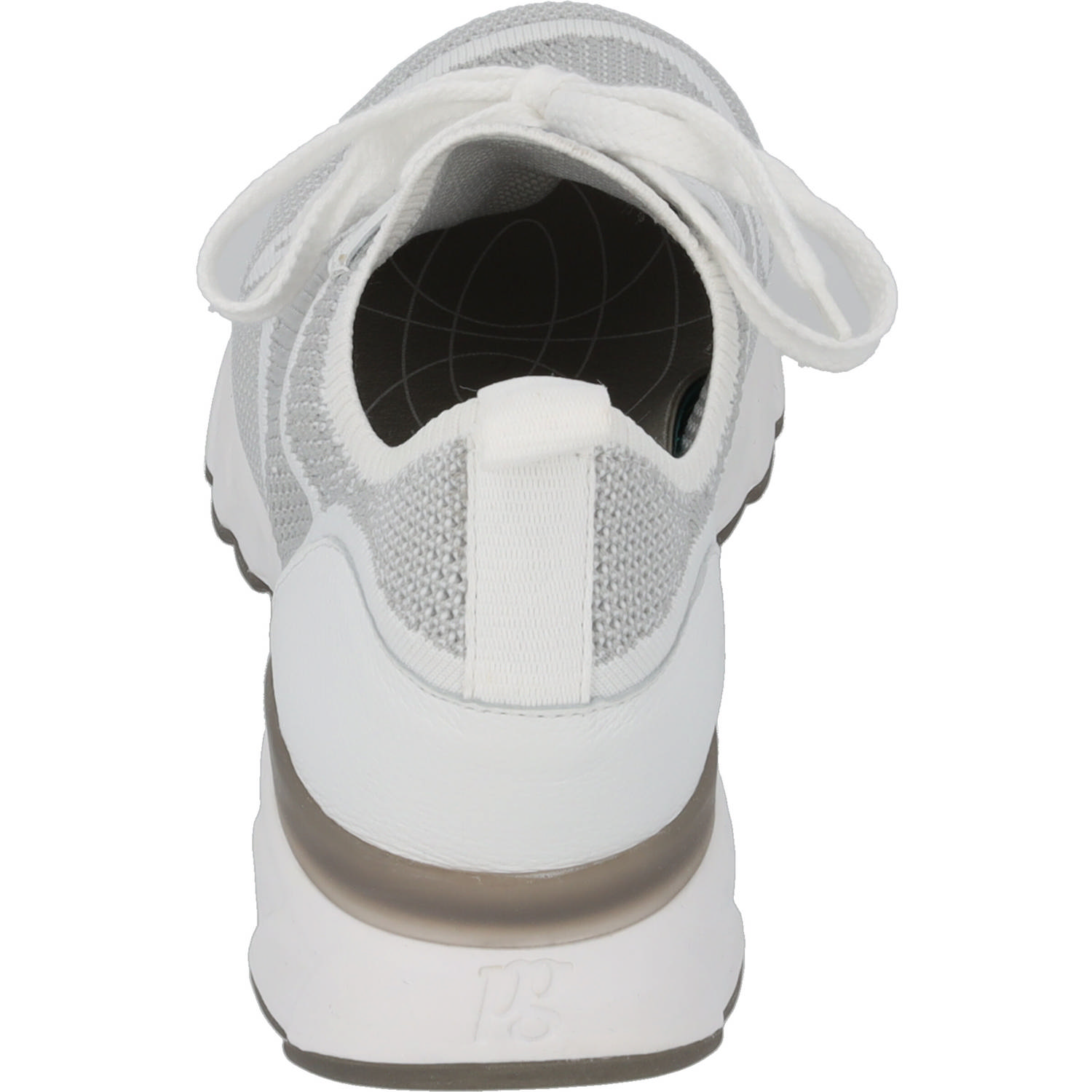 Paul Green 5124, Sneakers Low, Damen, weiss