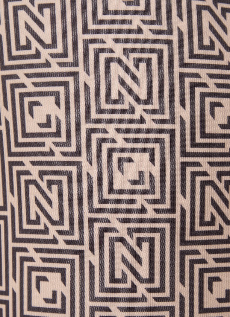 NIKKIE Huesca mini svārki ar logotipa apdruku un aukliņu