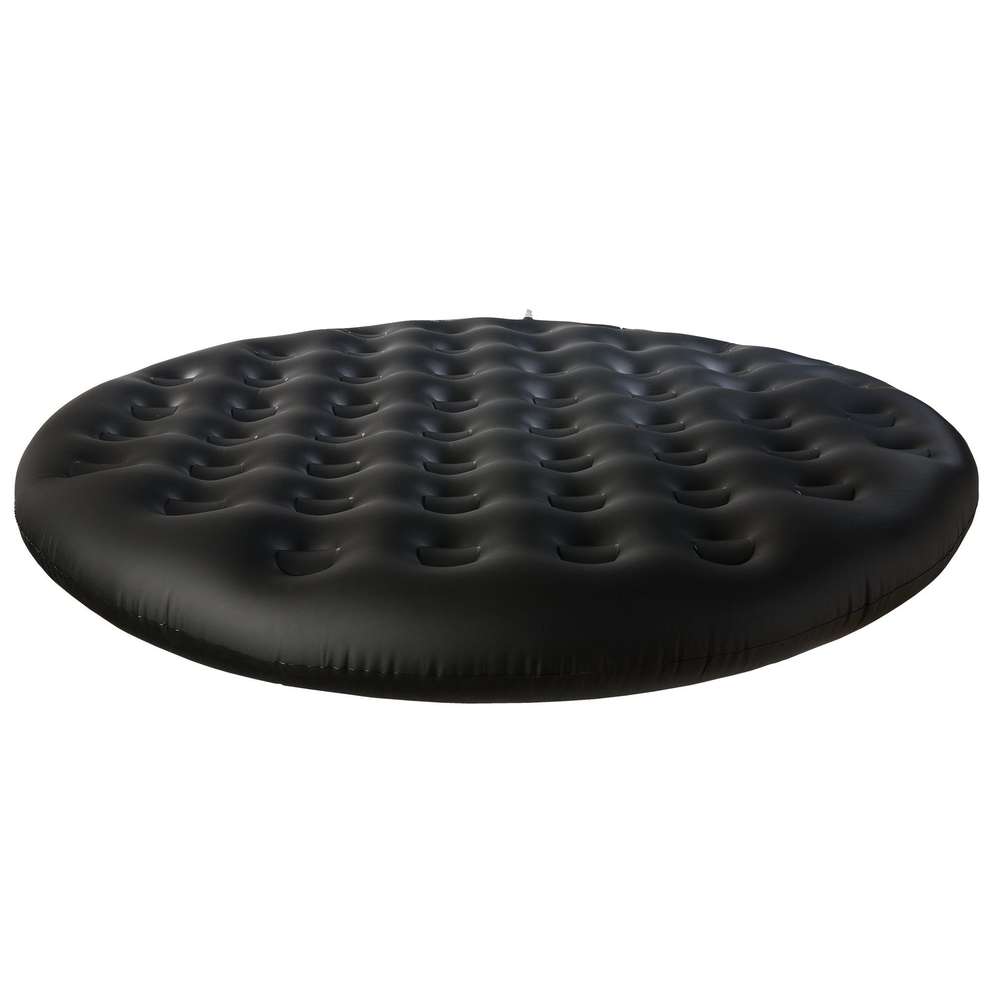 Arebos Pool-Abdeckplane Thermoabdeckung für Whirlpools, schwarz, Whirlpoolzubehör für Pools (Thermoabdeckung für Whirlpool 4P Ø135cm schwarz)