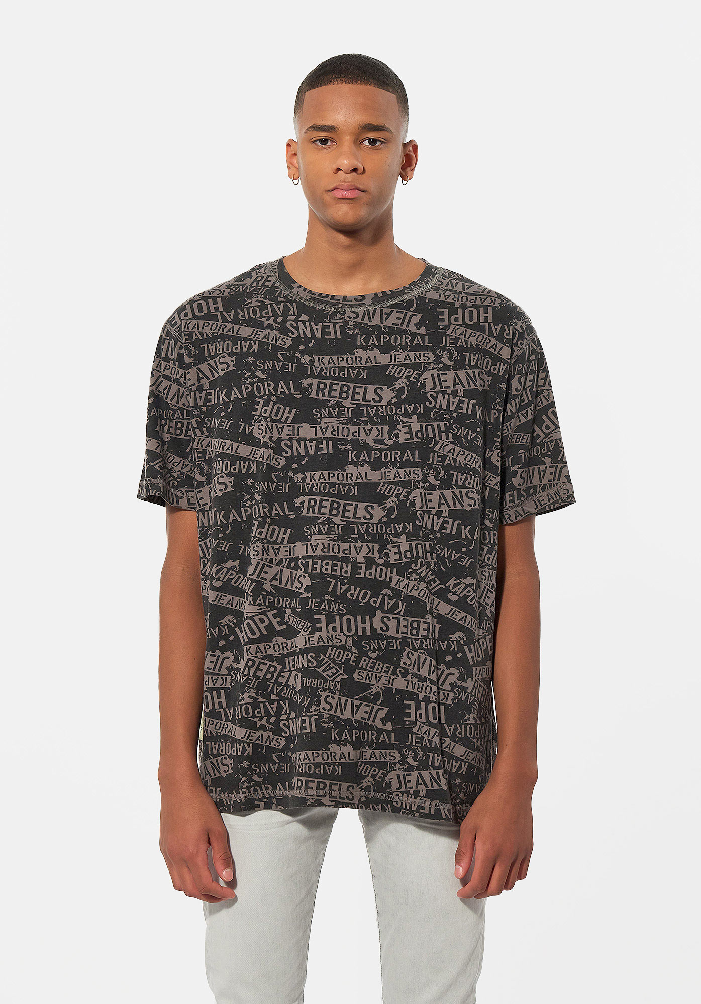 MICK   T-shirt imprimé all over Homme en 100% coton