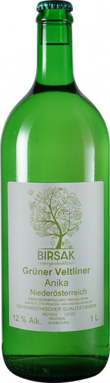 2022 Grüner Veltliner Quw. Anika trocken 1,0 L - Weinbau Birsak