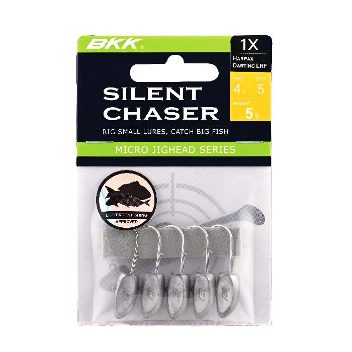 BKK Silent Chaser Harpax Darting LRF jigipää (x5)
