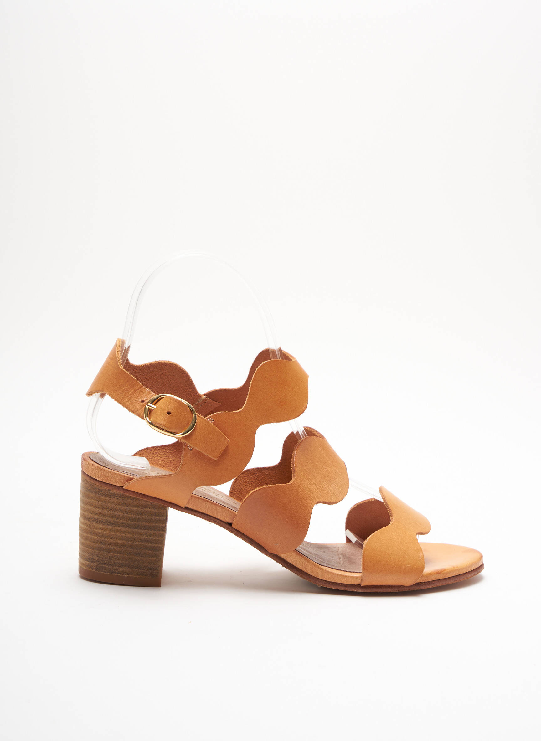 Stephane Gontard Sandales Nu Pieds Femme couleur marron