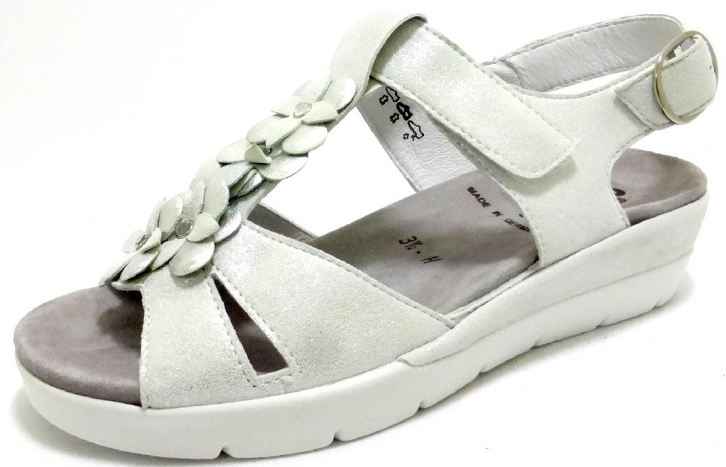SEMLER Komfort Sandalen weiss