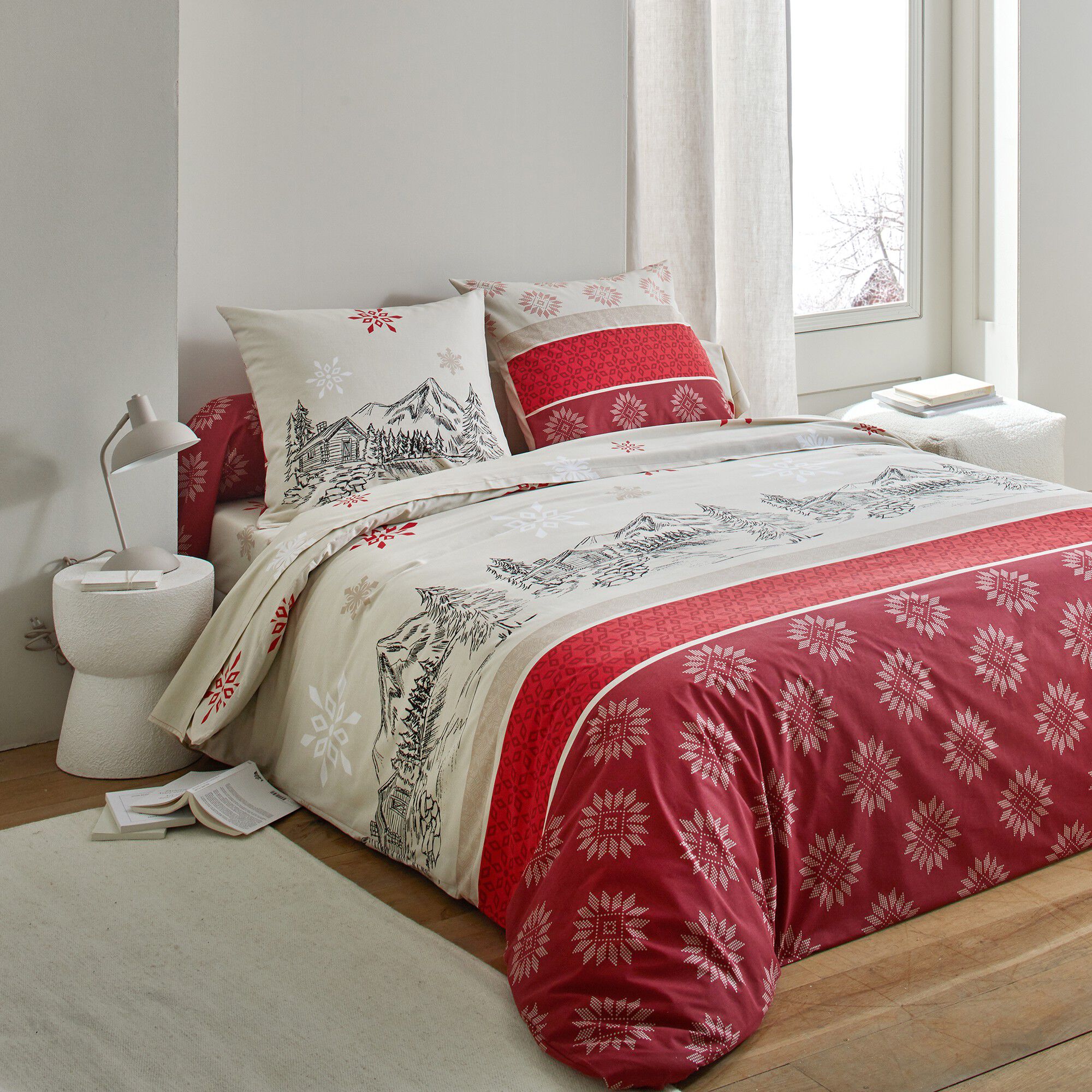 Linge de lit Montana en coton