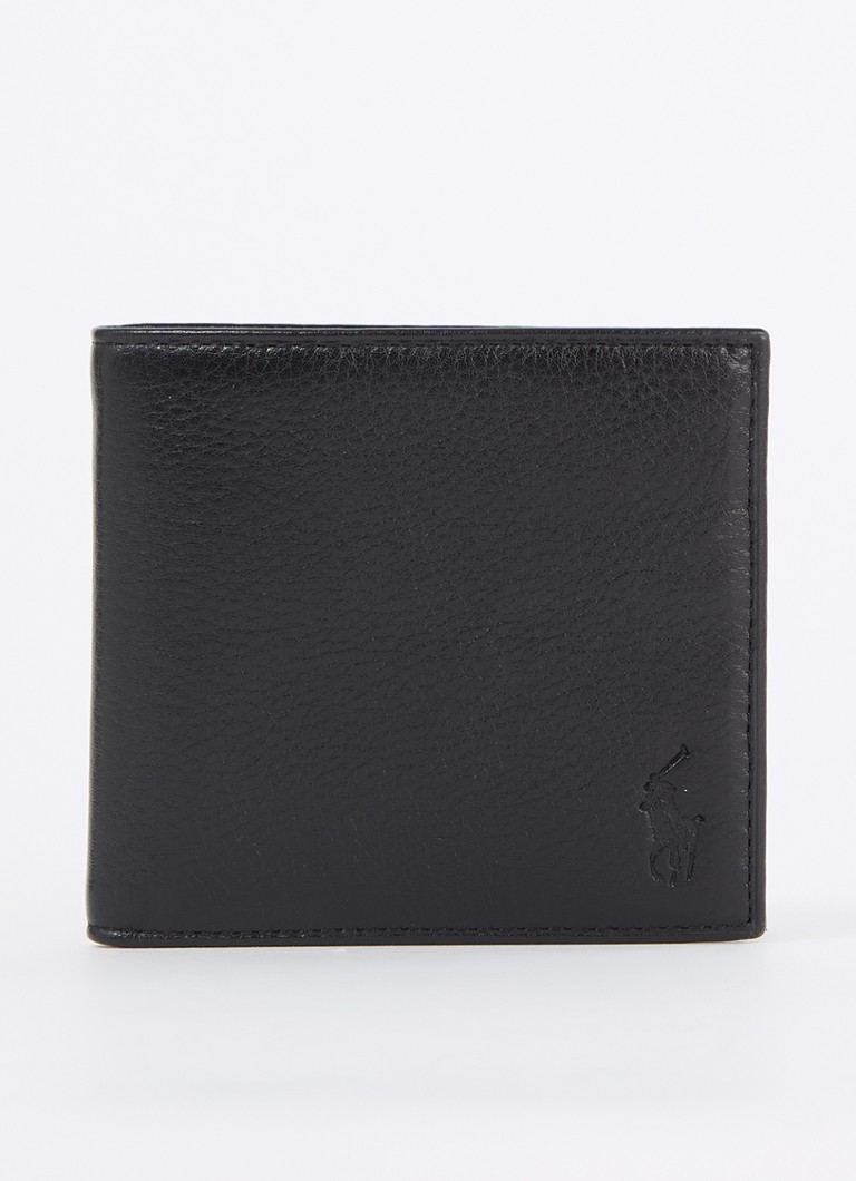Texturovaná kožená peněženka Ralph Lauren