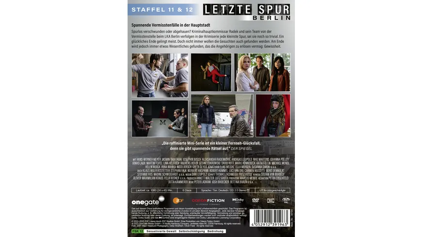 Letzte Spur Berlin - Staffel 11 & 12  [6 DVDs]