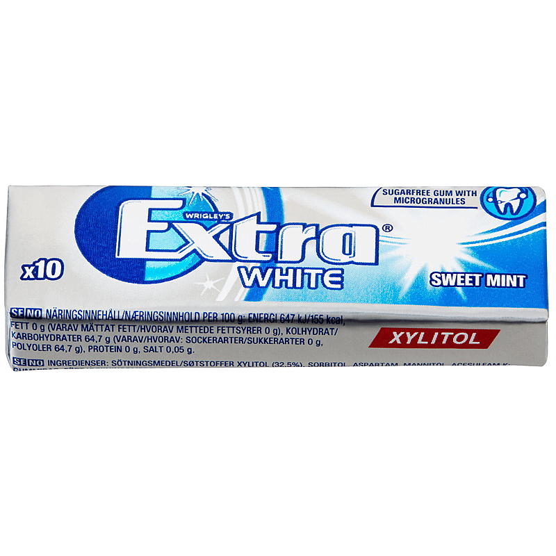 Extra Extra 14 g White sweet mint