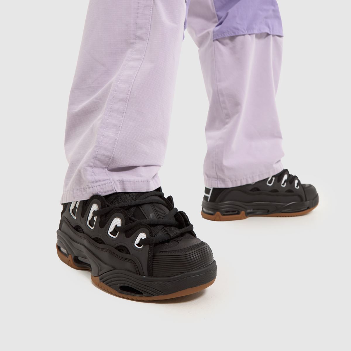 OSIRIS d3 2001 – Svarta, flerfärgade sneakers