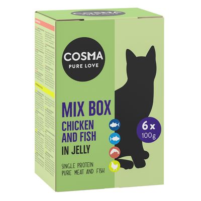 Probiermix Cosma Original und Asia Frischebeutel 6 x 100 g