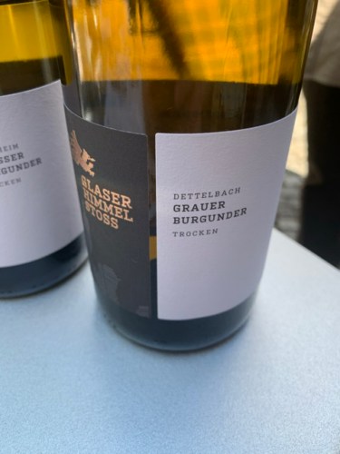 Glaser HimmelstossDettelbach Grauer Burgunder Trocken 2022