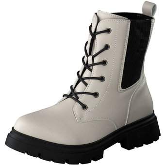 Barbarella Schnür Boots in beige