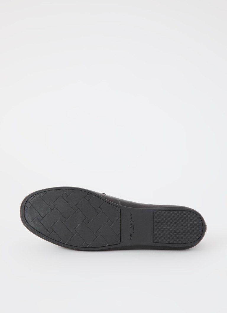 Mocassino Kurt Geiger in pelle Eagle con motivo trapuntato