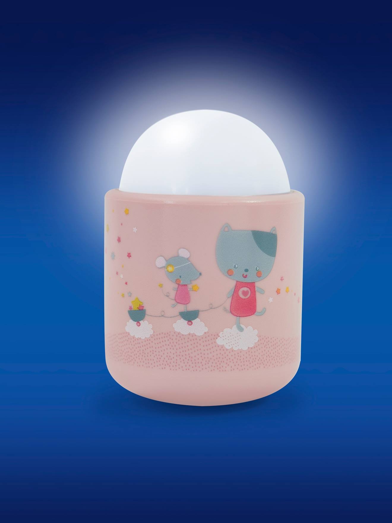 Veilleuse PABOBO Nomade rose
