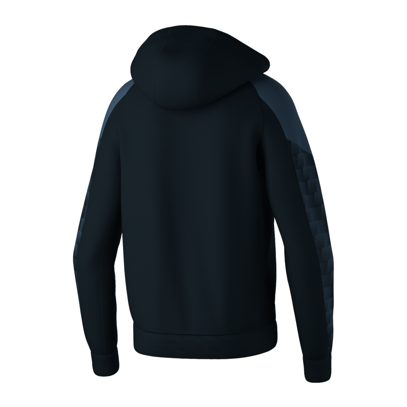 Erima EVO Star Kapuzenjacke Schwarz Grau