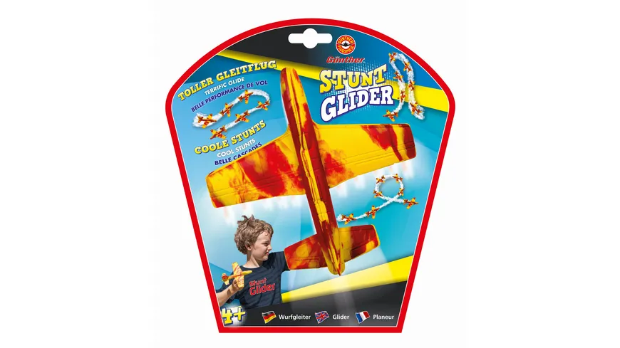 Günther Flugmodelle - STUNT GLIDER - Wurfsegler