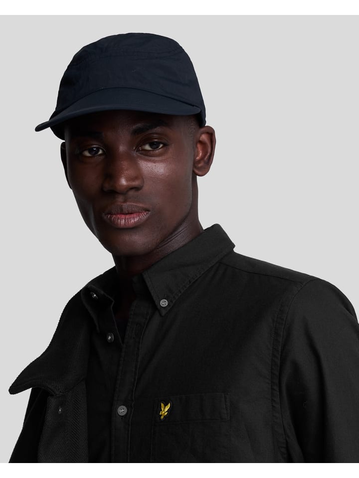 Lyle & Scott Langarmhemd in Schwarz günstig kaufen