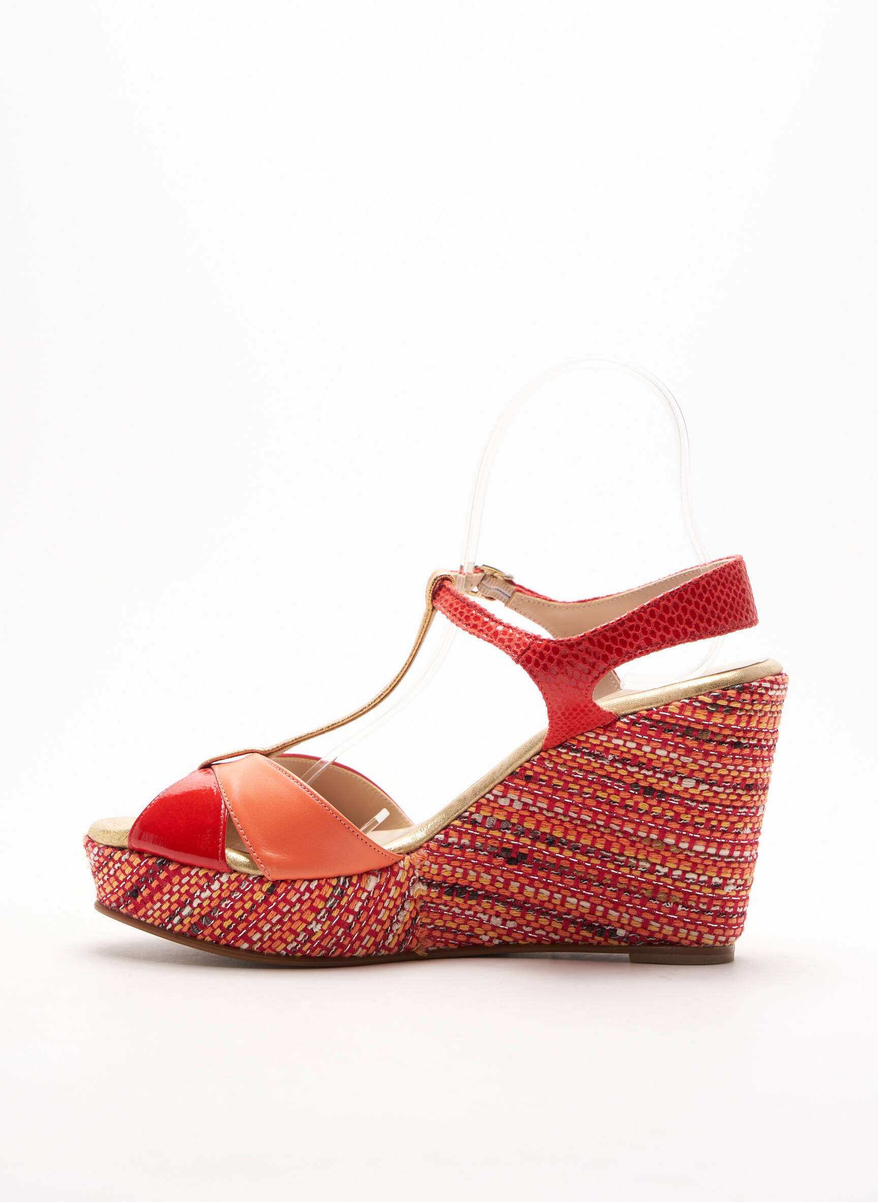 Creatis Sandales Nu Pieds Femme couleur rouge