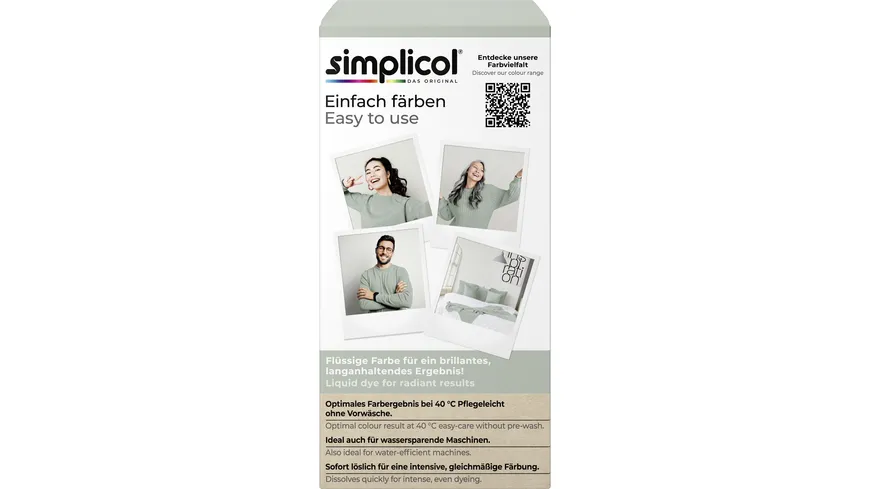 Simplicol Textilfarbe Intensiv Salbei-Grün 150 ml