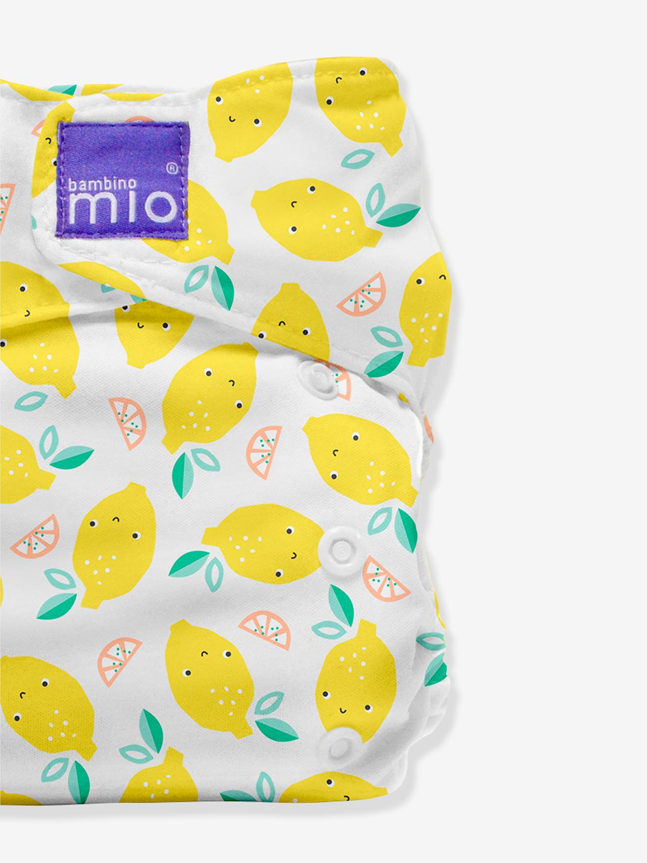 Miosolo couche lavable tout-en-un BAMBINO MIO doux citron