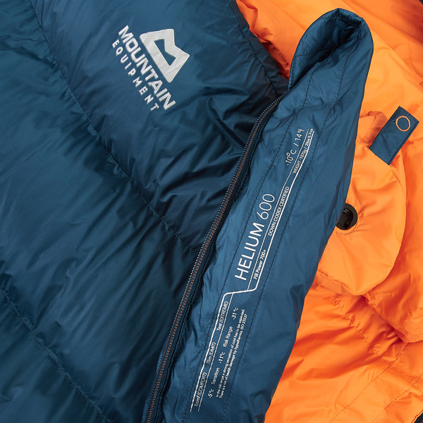 HELIUM 600 LONG - Daunenschlafsack