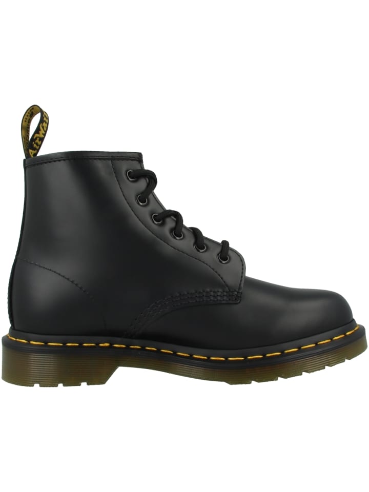 Dr. Martens Boots 101 Yellow Stitch in schwarz günstig kaufen