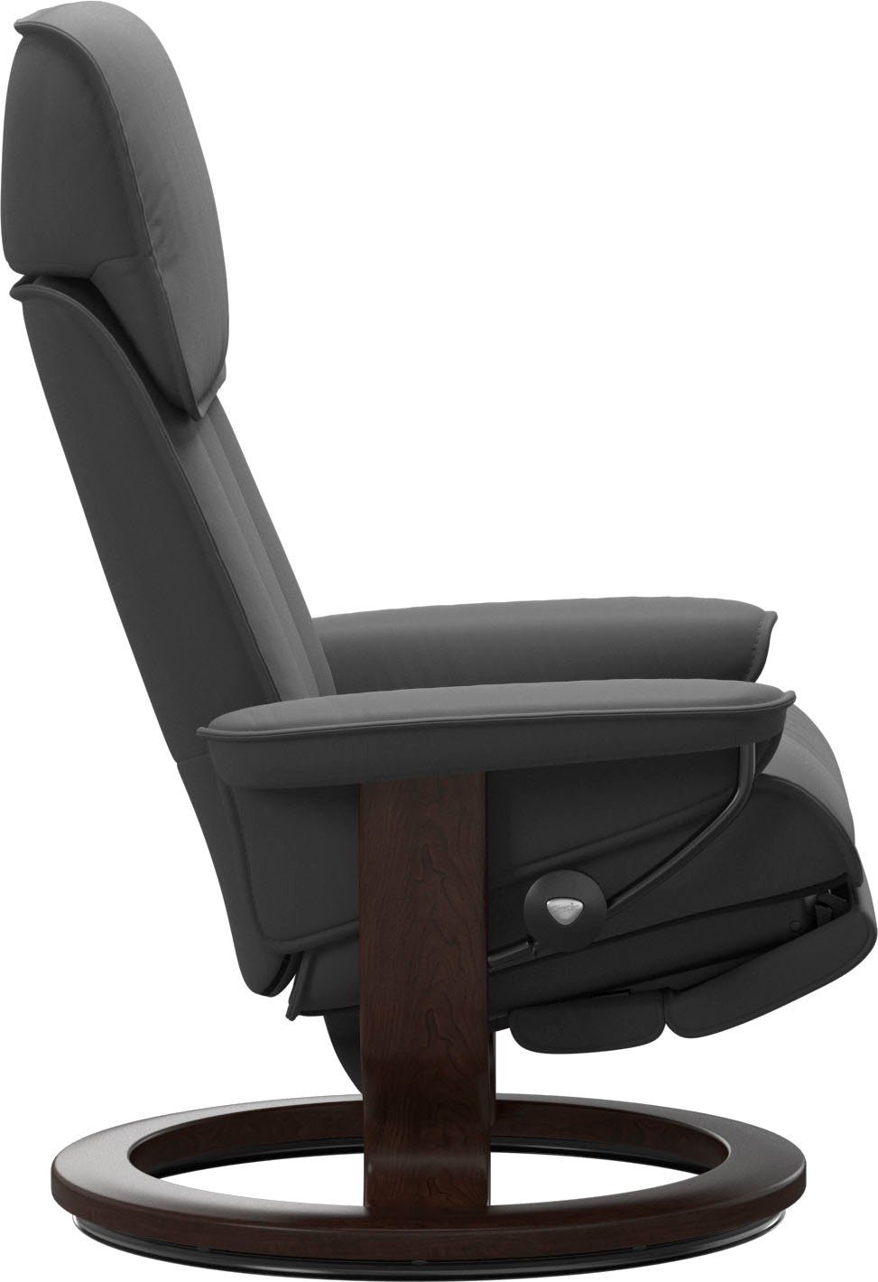 Stressless® Relaxsessel Admiral, verstellbar, optional 2-motorisch, Größe M & L, Gestell Braun