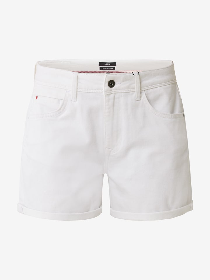 Mexx Jeans-Shorts in Weiß günstig kaufen