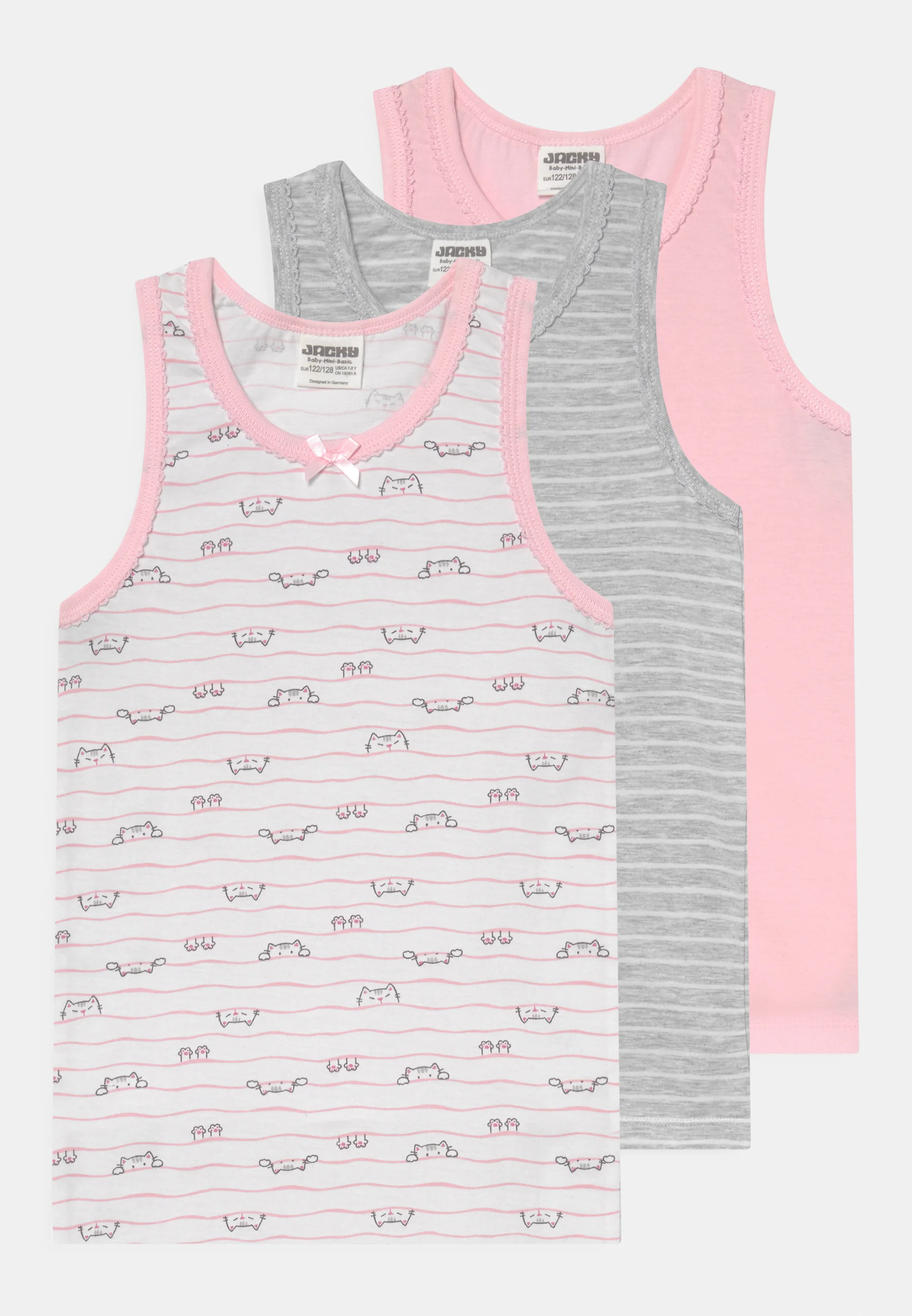 Jacky Baby PAQUETE DE 3 NIÑAS - Camiseta interior