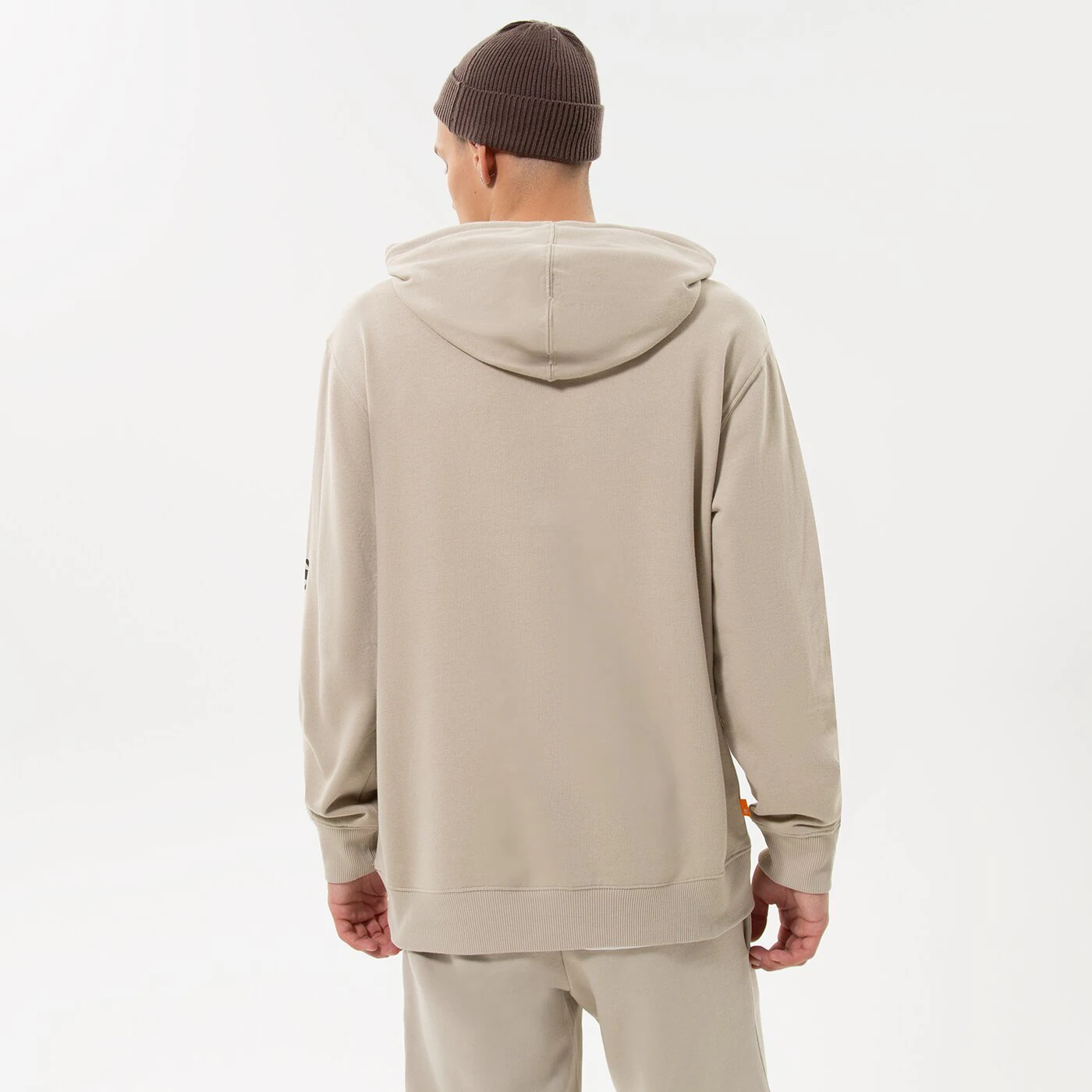 TIMBERLAND HOODIE STACK ISLAND FOSSIL Beige
