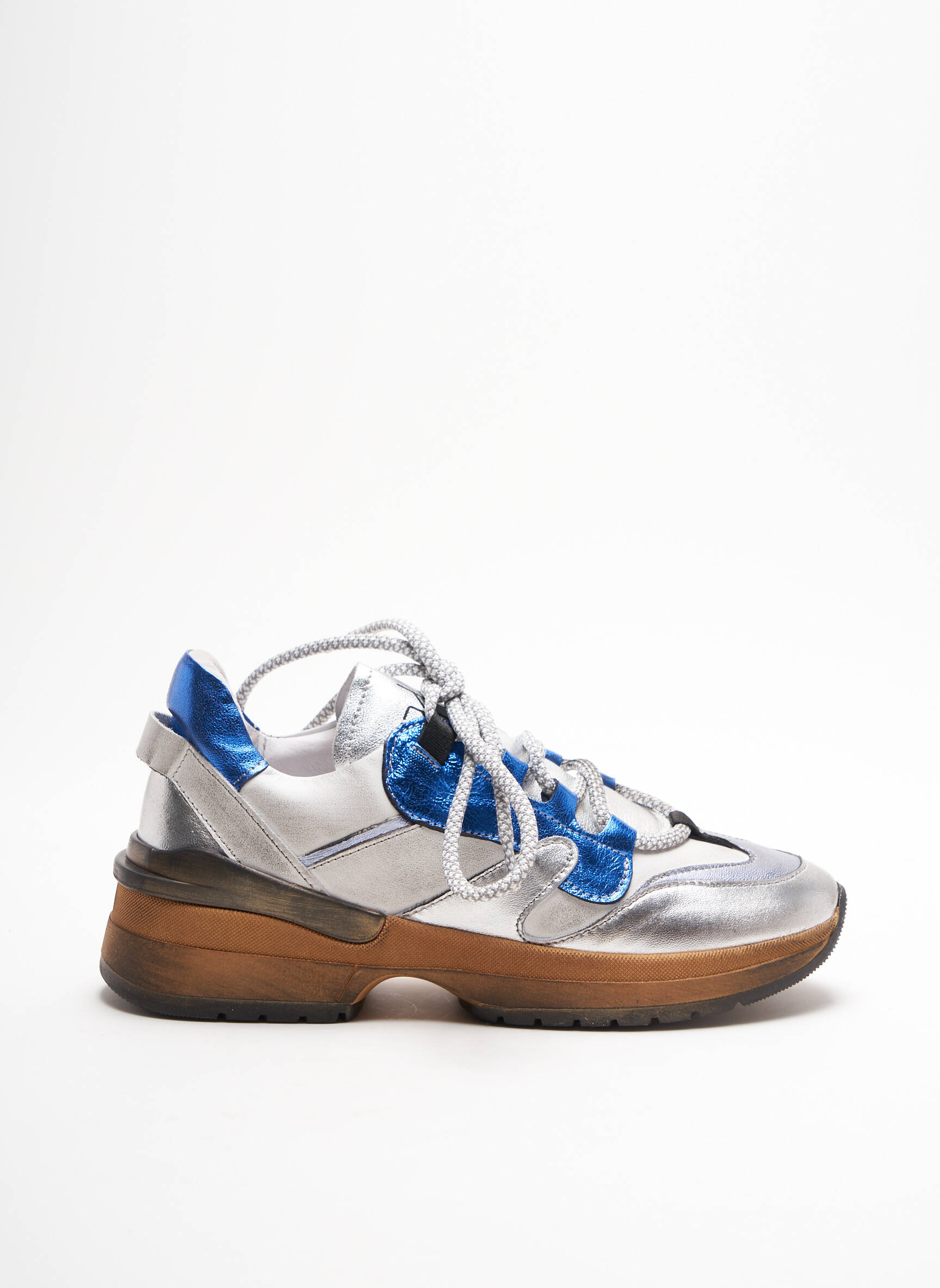 Vaddia Baskets Femme couleur bleu