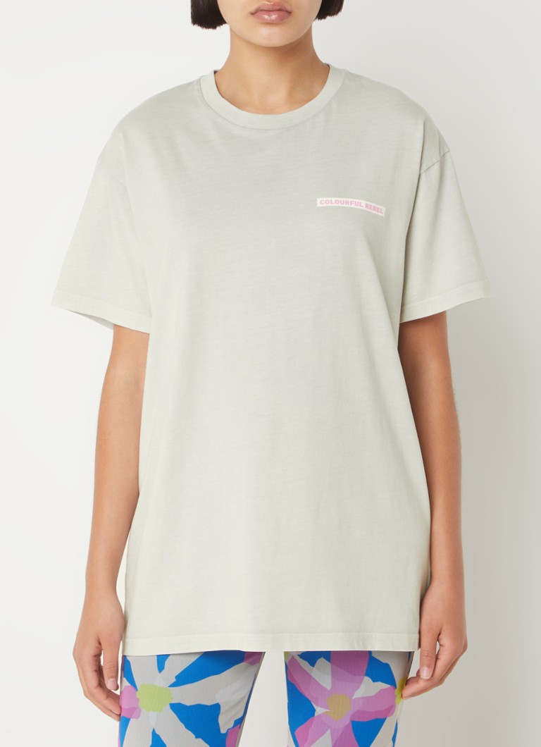 Colourful Rebel  Uni T-shirt met logo