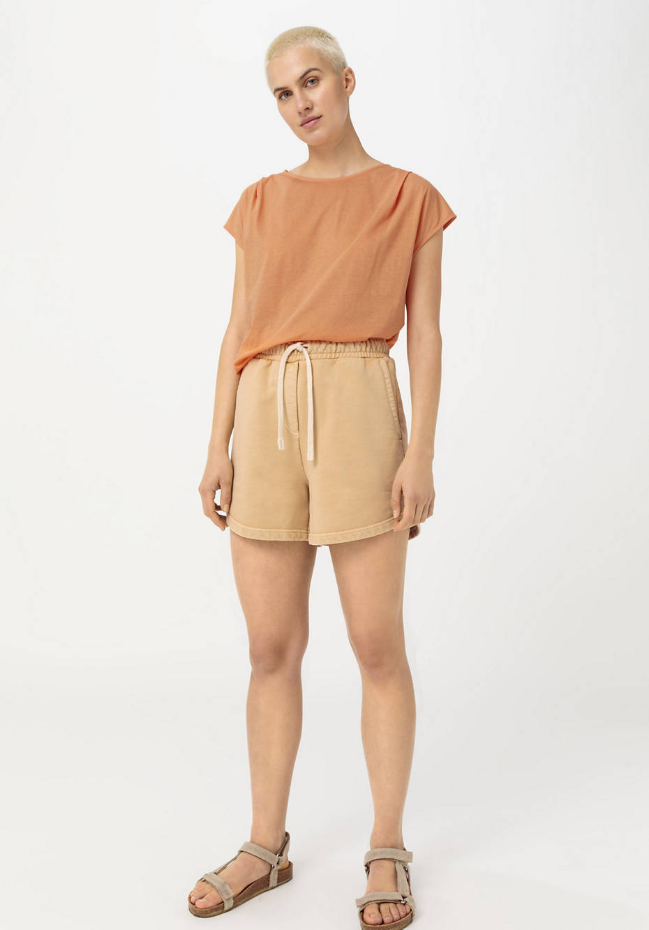 Shorts mineralgefärbt aus reiner Bio-Baumwolle